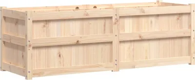 Produktbild von vidaXL Pflanzkübel 150x50x50 cm Massivholz Kiefer