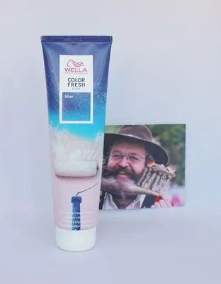 Produktbild von Wella Color Fresh Mask, Blau, Blue, 150 ml, Weiblich, Alle Haare, Tube