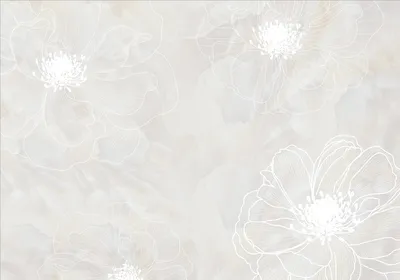 Produktbild von Vlies Fototapete Blumen 450x315 cm Vlies Tapeten Wandtapete XXL Botanik Pflanze Natur beige b-C-0888-a-a