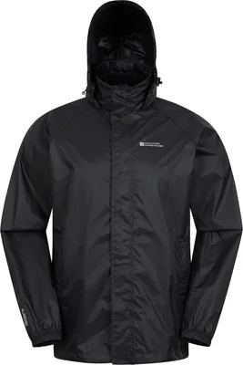 Produktbild von Mountain Warehouse - "Pakka II" Jacke, wasserfest für Herren MW1237 (S) (Schwarz)