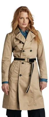 Produktbild von G-STAR RAW Damen Trenchcoat, Grün (lt rock D24259-D352-3000), XXS