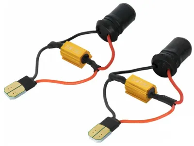 2 Stück T10 w5w CAN BUS Adapter Kabel Widerstand 10W / Keine Fehlermeldung – Produktansicht