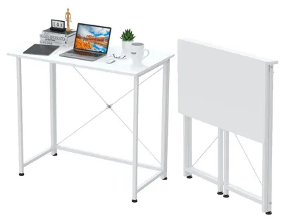 Immagine prodotto di Scrivania pieghevole, 80x45x75 cm, bianca