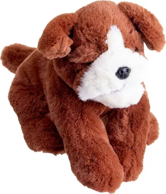 Produktbild von Edco Plüschtier "Boxer" 12871 Hund liegend ca. 28 cm braun