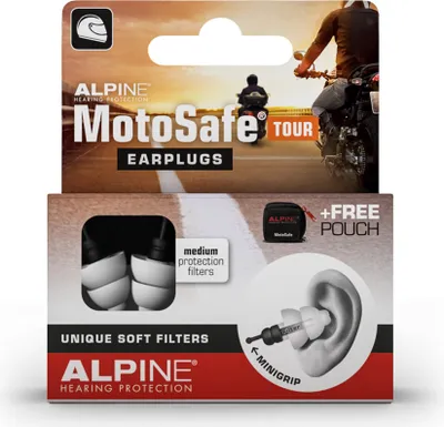 Zdjęcie produktu dla ALPINE zatyczki/stopery do uszu MotoSafe Tour
