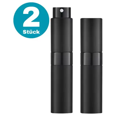 Produktbild von Parfümzerstäuber nachfüllbar – Mini-Parfümflasche – Parfüm-Reiseflasche – 2 Stück – 8 ml
