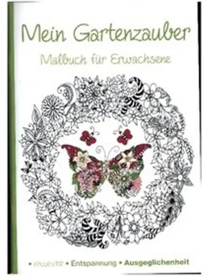 Produktbild von Malbuch für Erwachsene - Gartenzauber