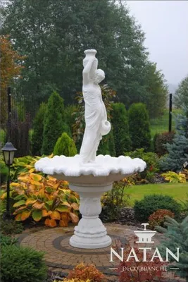 Zdjęcie produktu dla Fontanna ozdobna Figurka 239cm Dekoracja fontanny Fontanna ogrodowa Oczko wodne