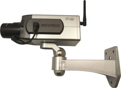 Produktbild von Kameraattrappe mit Bewegungssensor & blinkender LED