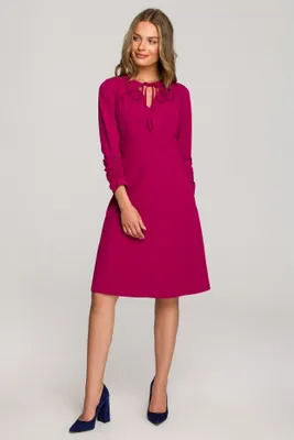 Produktbild von Stylove Minikleid für Frauen Anglina S325 Pflaume M