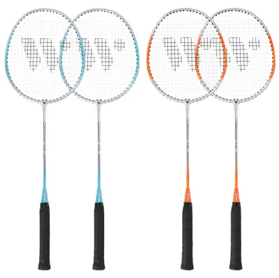 Produktbild von Steeltec 416K Limettegrün-Blau Set Badminton Wish
