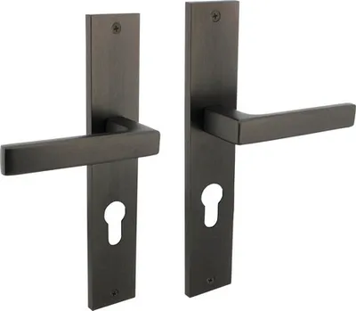 Produktbild von Langschildgarnitur Intersteel Hera PZ 72 mm anthrazit matt