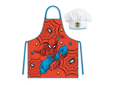 Zdjęcie produktu dla Fartuch dziecięcy z czapką Spiderman Super Hero