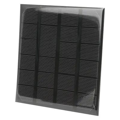 Obrázok produktu pre 2W 6V mini monokryštalické kremíkové solárne panelové moduly pre vonkajšie použitie, ideálne na nabíjanie batérií pri kempovaní