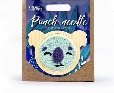 Produktbild von Graine Creative punch needle Set Koala - DIY Stickset 15 cm
