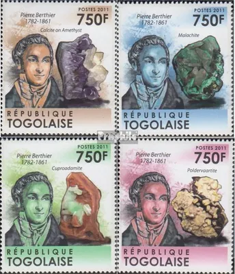 Produktbild von Briefmarken Togo 2011 Mi 4019-4022 (kompl.Ausg.) postfrisch Pierre Berthier