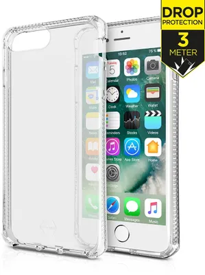 Productafbeelding van ITSKINS ITSPECIP7PTRANS, hoesje voor iPhone 6/7/8 Plus, transparant