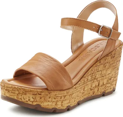 Produktbild von LASCANA Sandalette Sommerschuh, offener Schuh, Sandale, Keilsandalette, camelfarben Größe 41
