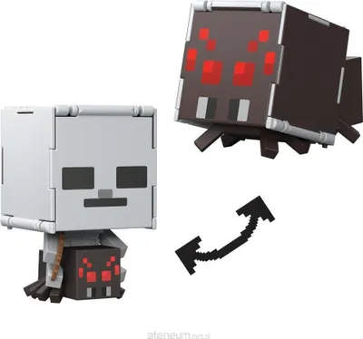 Produktbild von Minecraft Flippin' Figs JCN24, 6 Jahr(e), Minecraft, Grau, Kunststoff