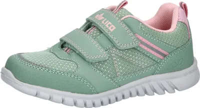 Produktbild von Lico Mädchen Klett Halbschuh mintgrün rosa kombiniert 21