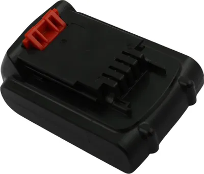 Image de Avizar, batterie Li-Ion 18V 1500mAh 27Wh pour outil Black & Decker BL1518, noir