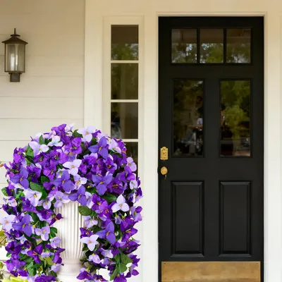 Immagine prodotto di Omgoods - 2 piante artificiali di bougainvillea per la decorazione