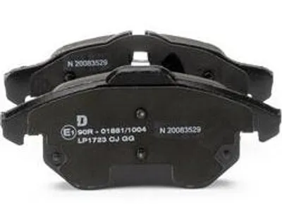 Produktbild von DELPHI Bremsbeläge Satz Vorne Bremsklötze für OPEL ZAFIRA B (A05) LP1723