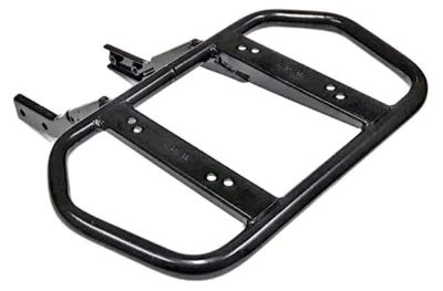 Produktbild von Gepäckträger Topcase Halter Schwarz – Passend für Peugeot Speedfight 3 und 4 – Maximale Tragfähigkeit 15 kg