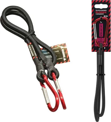 Obrázok produktu pre QUICKLOADER® Carabiner Bungee 45 kg - 80 cm