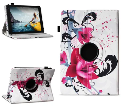 Produktbild von 360 Grad Hülle für VALE Tablet V11E / V10E / V10A Tasche Schutzhülle Cover CaseFarben:Motiv 7