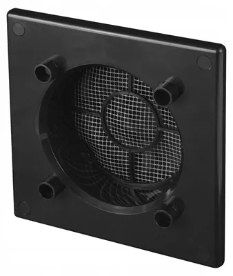 Image de Awenta RWO100 Cadre de Ventilation Noir