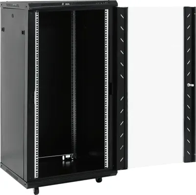 Immagine prodotto di vidaXL Armadio di rete 22U con piedini girevoli 19" IP20 60x60x120 cm