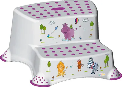 Produktbild von KEEEPER Tritthocker Hippo weiß