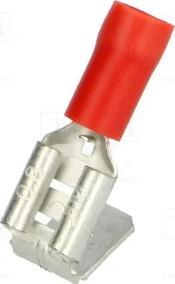 Zdjęcie produktu dla 5x Złączka: płaskie, miękkie/męskie, 0,8mm, 6,3mm, 0,25÷1,5mm², BM 00198, izolowane