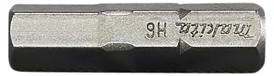 Image de Makita embout 6 pans 6,0x25 mm 3 pcs - B-23721