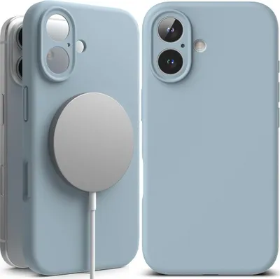 Immagine prodotto di Ringke Silicone Magnetico Magsafe Iphone 16 Blu