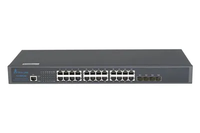 Image de Extralink Chiron Managed L3 Switch 24xRJ45 GbE, 4x SFP+, 19" Rack