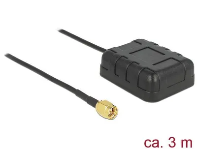 Produktbild von DeLOCK GNSS Beidou+GPS Antenne NL-290BG SMA Stecker 3 m, 60554