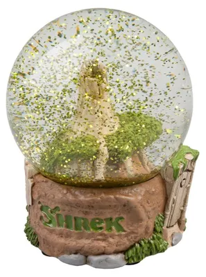 Obrázek produktu pro DreamWorks, figurka Shreka, sněhová koule, 10 cm