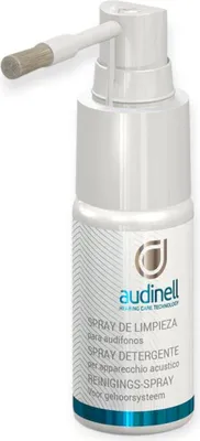 Zdjęcie produktu dla Audinell spray czyszczący ze szczoteczką 30ml. - Aparaty słuchowe - zatyczki do uszu - ochrona słuchu - wkładki uszne