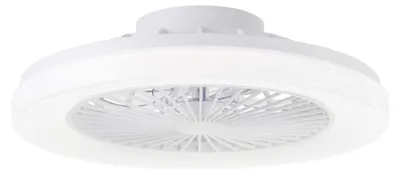 Produktbild von Brilliant G80925/05 Siano LED Deckenleuchte 48 cm mit Ventilator weiß Kunststoff/Metall weiß LED integriert
