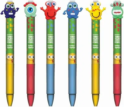Produktbild von BAMBINO Radierbarer Stift mit ergonomischem Griff, süße Nachtaugen