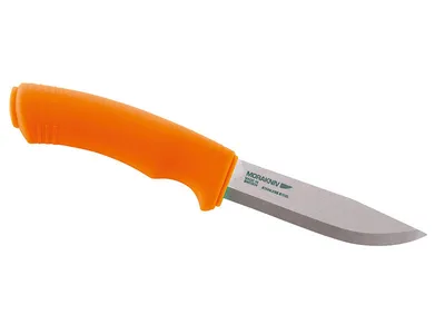 Obrázek produktu pro Morakniv Bushcraft Survival, ocel 12C27, gumová rukojeť, černo-oranžové pouzdro, diamantový brousek, ohnivá ocel