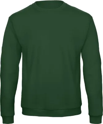 Immagine prodotto di B&C WUI23 | Felpa a girocollo da uomo / Fodera soffice - Colore: Verde bottiglia - Taglia: L