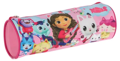 Immagine prodotto di Astuccio per bambini Gabby's Dollhouse - Pratico astuccio per la scuola e il tempo libero