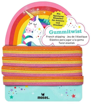 Produktbild von MOSES Gummitwist Rainbow Einhorn