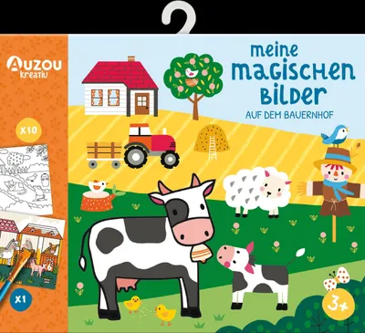 Produktbild von Auzou Meine magischen Bilder - Auf dem Bauernhof