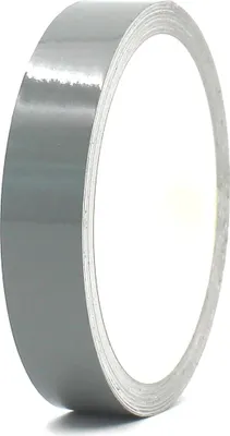 Produktbild von 10m Zierstreifen 20mm Grau Dekorstreifen Auto Motorrad Boot Modellbau Klebestreifen