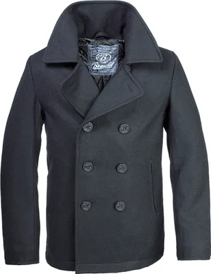 Produktbild von Brandit Pea Mantel Schwarz 2XL Mann Schwarz 2XL