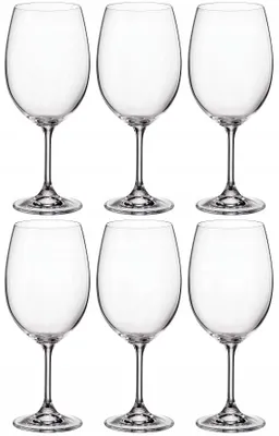 Produktbild von Bohemia Sylvia Weingläser Rotwein 6er Set 580 ml
